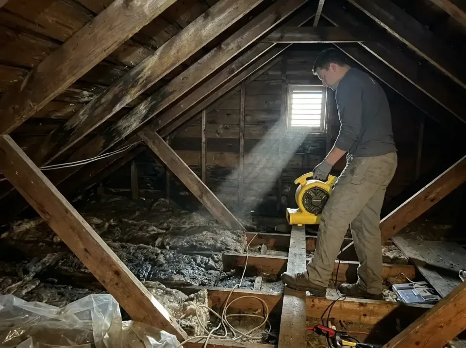 attic-water-damage-drying-proc-007 — frequently asked questions, Emergency Water Extraction & 24/7 Flood Response in Chatham…